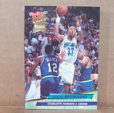 1992-93 Fleer Ultra Alonzo Mourning Rookie Charlotte Hornets Basketball #234
