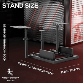 Supllueer Double Multiple Shift Lever Flight Game Mount For Logitech G29 G920