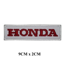 HONDA Logo Iron/Sew On Patch Badge Embroidered Applique Badge For Clothes