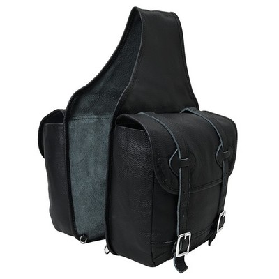 HS HILASON Western Leather Horse Saddle Bag For Trail