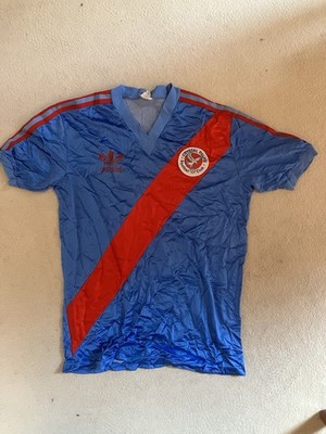 crystal palace - original 45+ years old adidas shirt - never worn - size medium