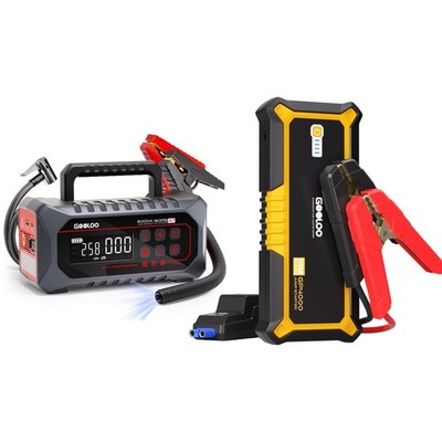 GOOLOO GP4000 Jump Starter & GOOLOO A7 Jump Starter with Air Compressor