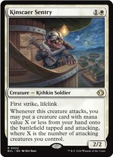 1x Kinscaer Sentry - Foil NM-Mint, English Lorwyn Eclipsed MTG Magic