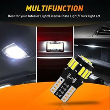 Auxito T10 Led License Plate Light 6500k Bulb Super White Bright 168 2825 194 Auxito T10 Led License Plate Light 6500k Bulb Super White Bright 168 2825 194