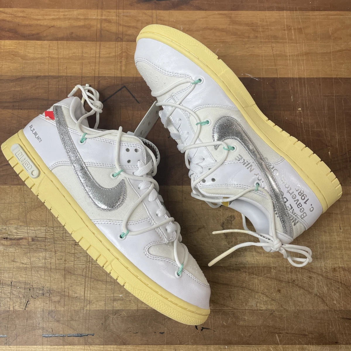 Nike Off-White x Dunk Low Lot 01 of 50 for Sale | Authenticity