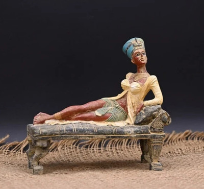 Rare Egyptian Statue Queen Cleopatra Authentic Ancient Antiquities Egyptian BC