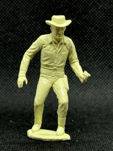 Marx Jim Hardie 54mm Figure O.P. Co. Cream Figure Original Tales of Wells Fargo