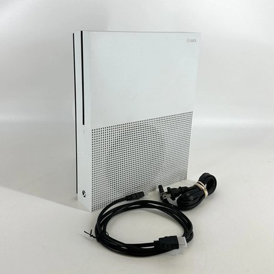 Microsoft Xbox One S Console White 1TB w/ HDMI/Power Cord - Good