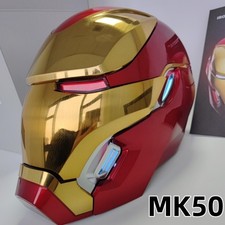NEW 1:1 Wearable Friday Iron Man Mk50 Helmet COS Remote Touch Voice Control Gift