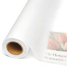 Bulk White Tissue Paper Roll for Gift Wrapping, Flower Bouquets & Crafting - ...