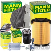 Mann Filterset FüR Audi A3 8P VW Touran 1T1 2 Caddy 3 Golf 5 6 Seat Leon 1P