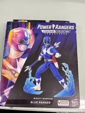 Power Rangers Lightning Collection Remastered Mighty Morphin Blue Ranger Figure