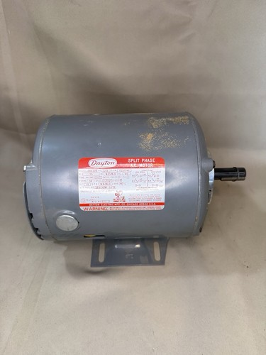 Dayton 5K620B 1/2HP Electric Motor 115V 1725RPM Frame 56 2-Speed