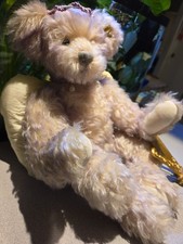 17 Inch Annette Funicello Hope Lavender Mohair Angel Bear