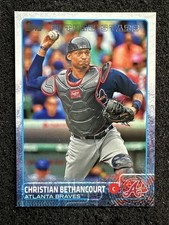 CHRISTIAN BETHANCOURT #523 2015 Topps Baseball QTY Atlanta Braves