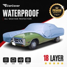 Plymouth Fury 4-door 1965-1974 Custom Fit Waterproof Car Cover 18 Layer