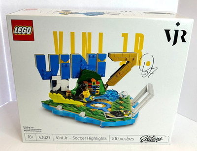 Lego Editions Vini Jr Soccer Highlights Set 43027   510 PCS NEW