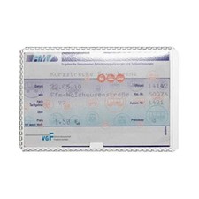 Durable 213619 Protective Covers for 54 x 86 mm Documents / Business Card Size /