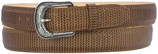 Silverton Men Genuine Leather Western Belt Honey Cowboy Work Ranch