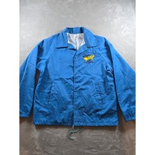 Vintage Boy Scouts of America Snap Bomber Jacket Mens L 1993 Jamboree USA Made