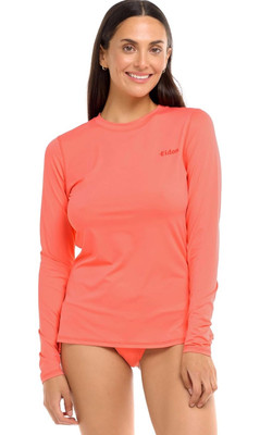EIDON AQUATICS CLOTHING Women's Standard Cozy Honey Long Sleeve Rashguard 50+