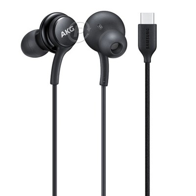 Genuine Samsung EO-IC100 USB-C In-Ear Headphones AKG Type-C w/ Microphone Remote