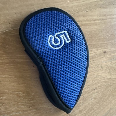 Unbranded 5 Iron Head Cover Blue Mesh