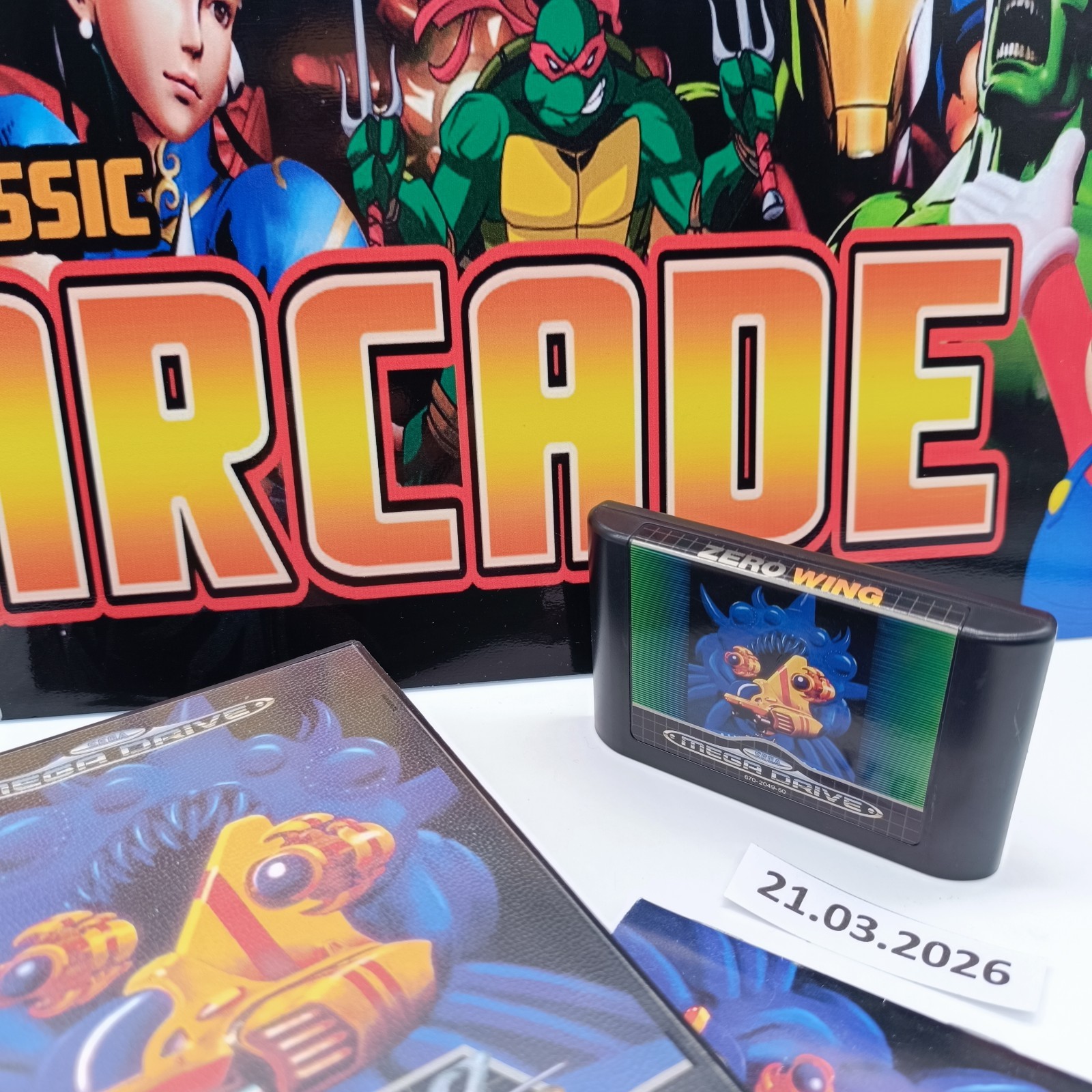 SEGA MEGADRIVE - ZERO WING (occasion - complet)