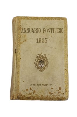 Annuario Pontificio per l'Anno 1937 - Città del Vaticano - Spitze. Poliglotta Vatic