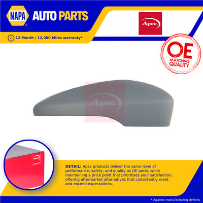 Door / Wing Mirror Cover fits VW SCIROCCO Mk3 2.0 Right O/S Driver Side Apec New