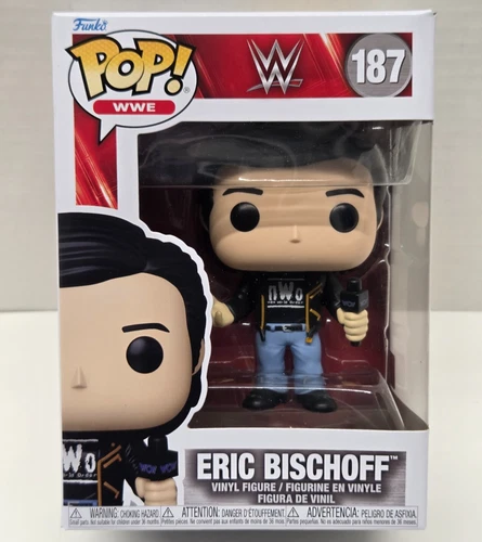 ERIC BISCHOFF - WWE WWF WCW NWO Funko POP! #187 Vinyl Figure BOX WEAR / IN STOCK