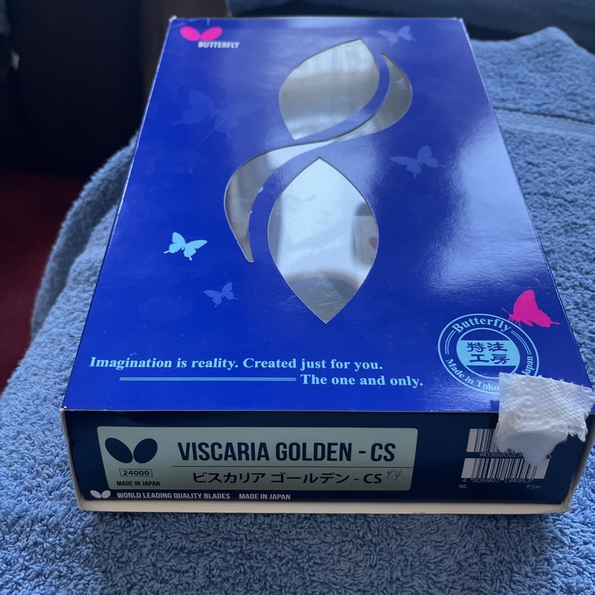 Nhận Order đặt hàng Cốt Vợt Butterfly Viscaria Golden Limited nội địa