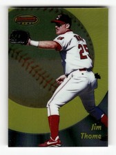 1998 Bowman's Best Jim Thome #66 Cleveland Indians