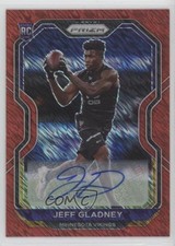2020 Panini Prizm Rookie Red Shimmer 11/35 Jeff Gladney #399 Auto 1at1