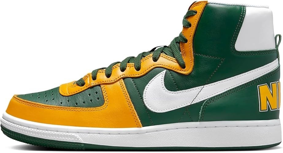 SAOLA Nike Terminator High Seattle Supersonics verde giallo Del Sol taglia 12 FN4442 300