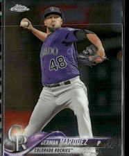 2018 Topps Chrome #80 German Marquez