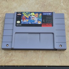 Pocky and Rocky 2 Super Nintendo Game SNES Authentic TESTED