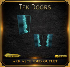 Tek Doors/Double Door-Ark Survival Ascended PVE-ASA-Tek Structures-Official-AAO