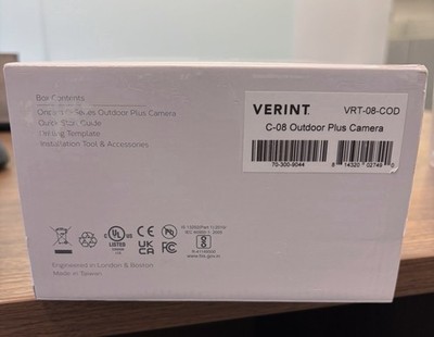 Verint VRT-08-COD C-8 Outdoor Plus Camera