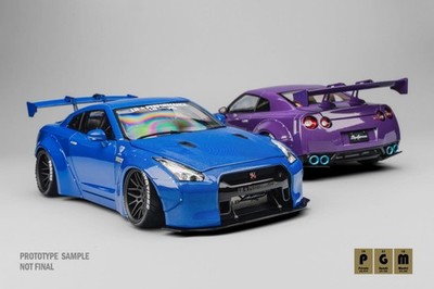 Nissan GT-R R35 - Blue Carbon Fiber - HEC 2025 - 1:18 - PGM (180103)
