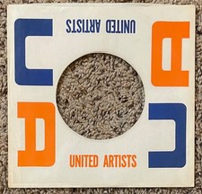 45rpm RECORD COMPANY SLEEVE - UNITED ARTISTS RECORDS - EX CONDITION 