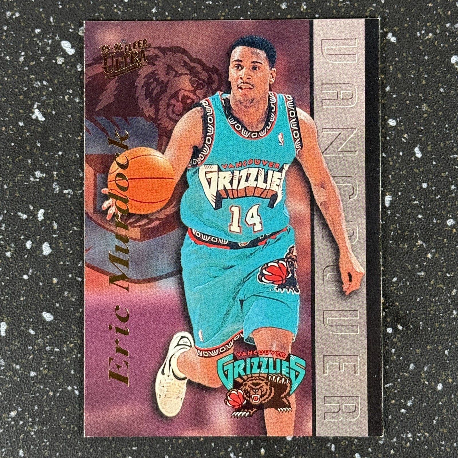 Eric Murdock 1995-96 Fleer Ultra #260 Vancouver Grizzlies EXPANSION TEAM