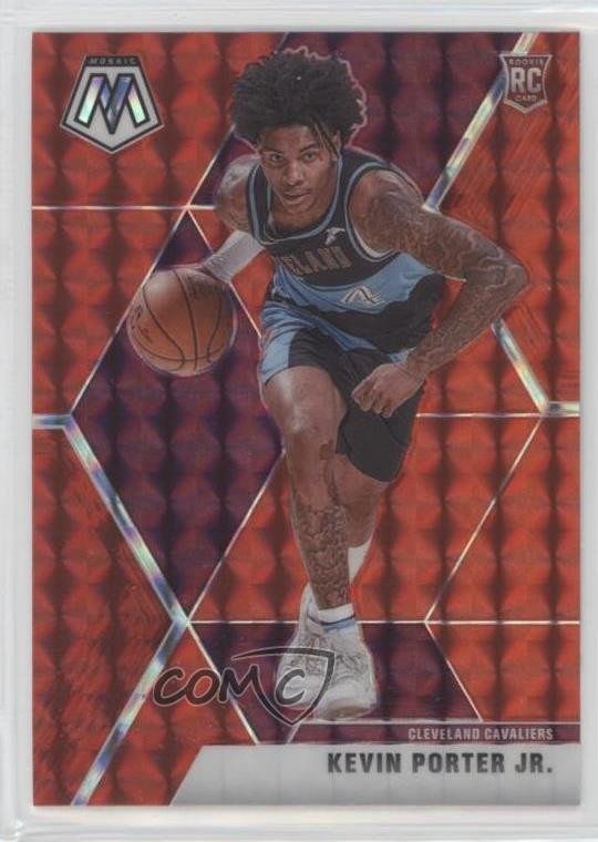 2019-20 Panini Mosaic Rookies Red Prizm Kevin Porter Jr #248 Rookie RC 04ag