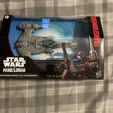 Transformers Star Wars Collaborative The Mandalorian  N-1 Starfighter  Hasbro