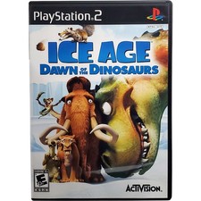 Ice Age Dawn Of The Dinosaurs - Sony Playstation 2 Pristine Tested Authentic