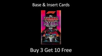 Topps Turbo Attax 2022 (Formel 1/F1) - Base, Insert & Idol Karten