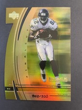 1999 Upper Deck Black Diamond - Jimmy Smith #82 Final Cut /100 Die Cut Jaguars