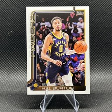 2025-26 Topps #47 Tyrese Haliburton Indiana Pacers Basketball Card