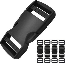 8 Set 1 inch buckles for straps Clip Quick Side Release Buckles,buckle straps wi
