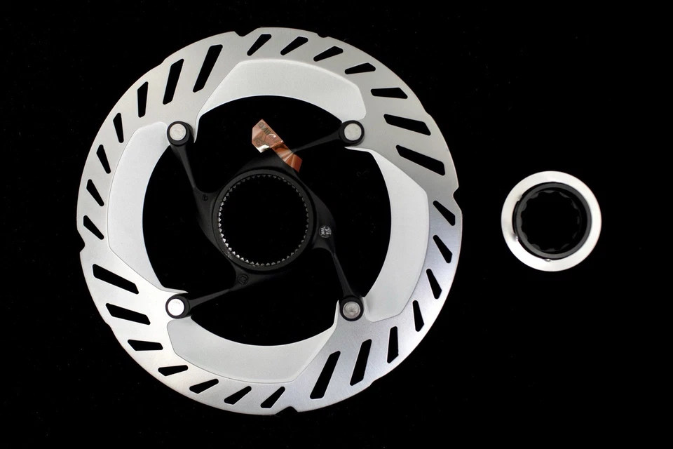 2 X Shimano RT-CL800 Disc Brake Rotor with Lockring 160mm -New - Image 3 of 4